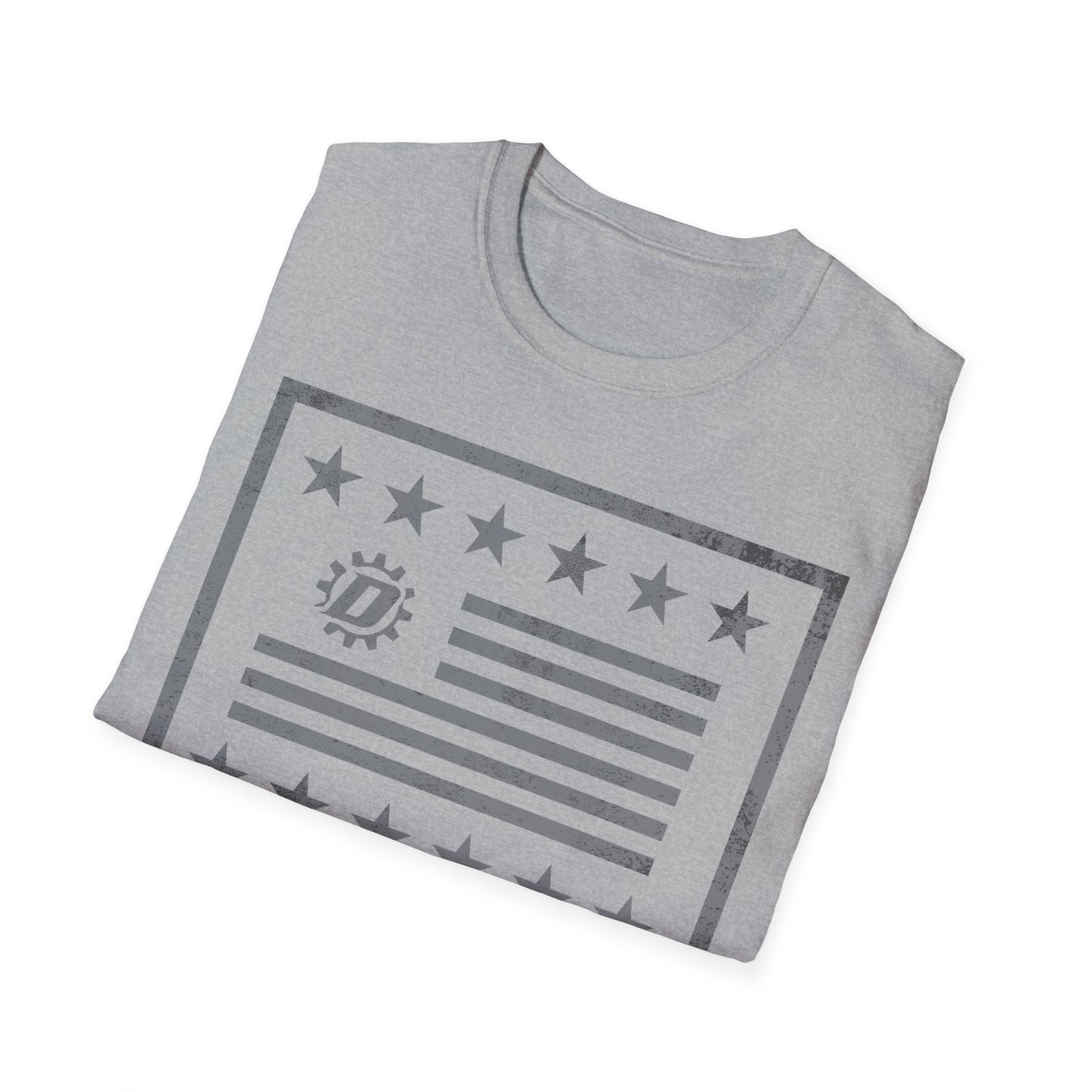 Gear Logo Flag Unisex Softstyle T-Shirt