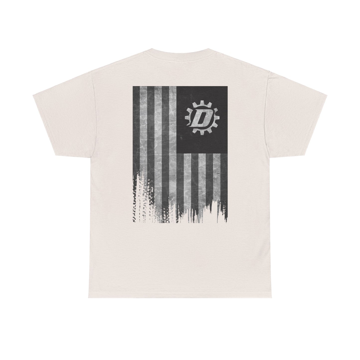 D'Antonio Tattered Flag Unisex Heavy Cotton Tee