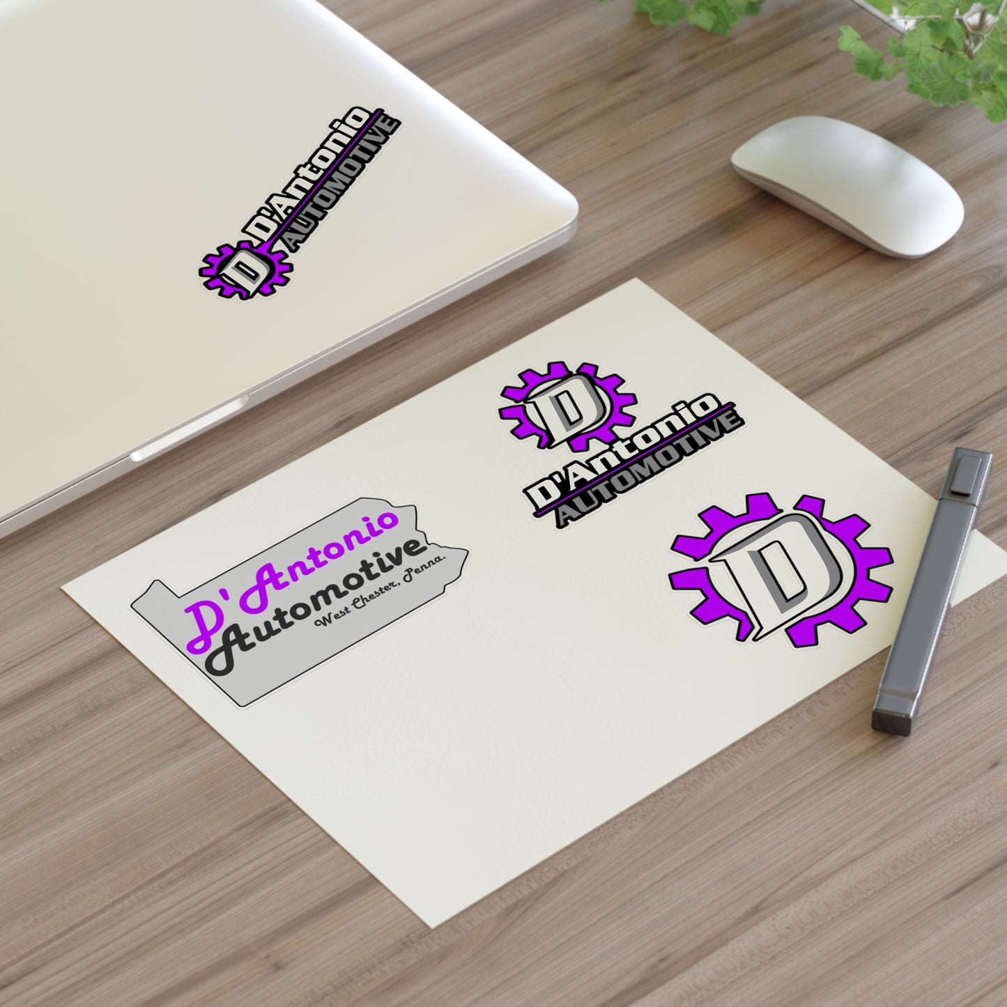 D'Antonio Auto Vinyl Sticker Sheets