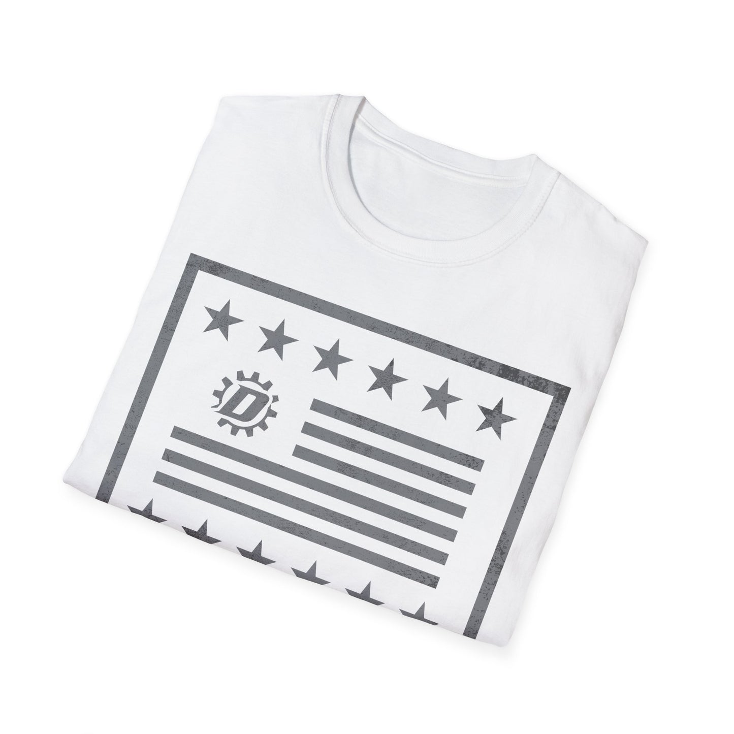 Gear Logo Flag Unisex Softstyle T-Shirt