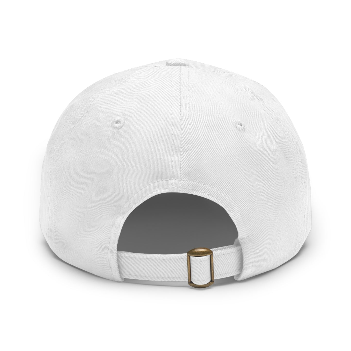 Leather Patch  — Purple Gear “D” Logo Cap