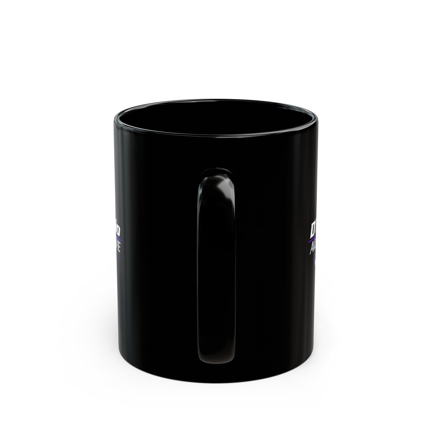 D'Antonio Black Mug 11oz