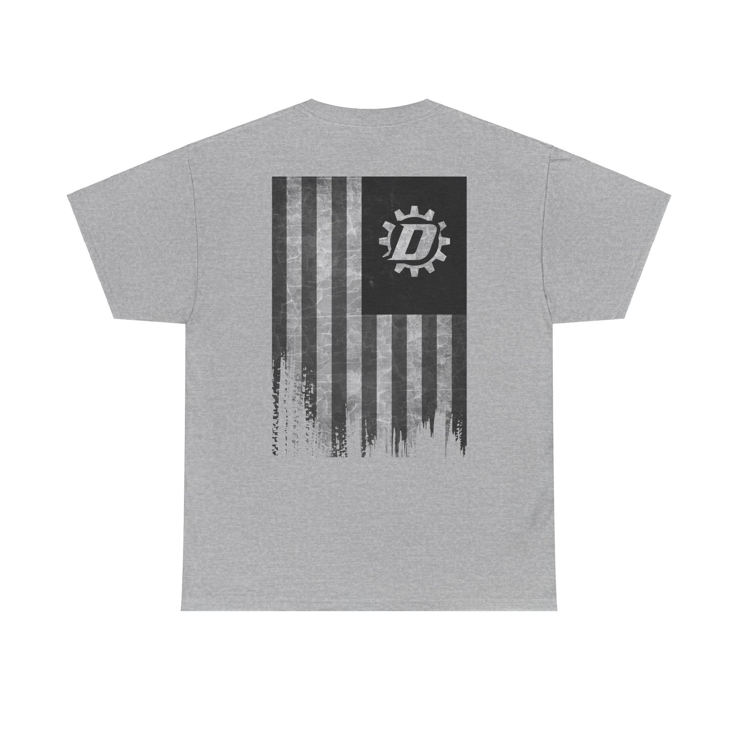 D'Antonio Tattered Flag Unisex Heavy Cotton Tee