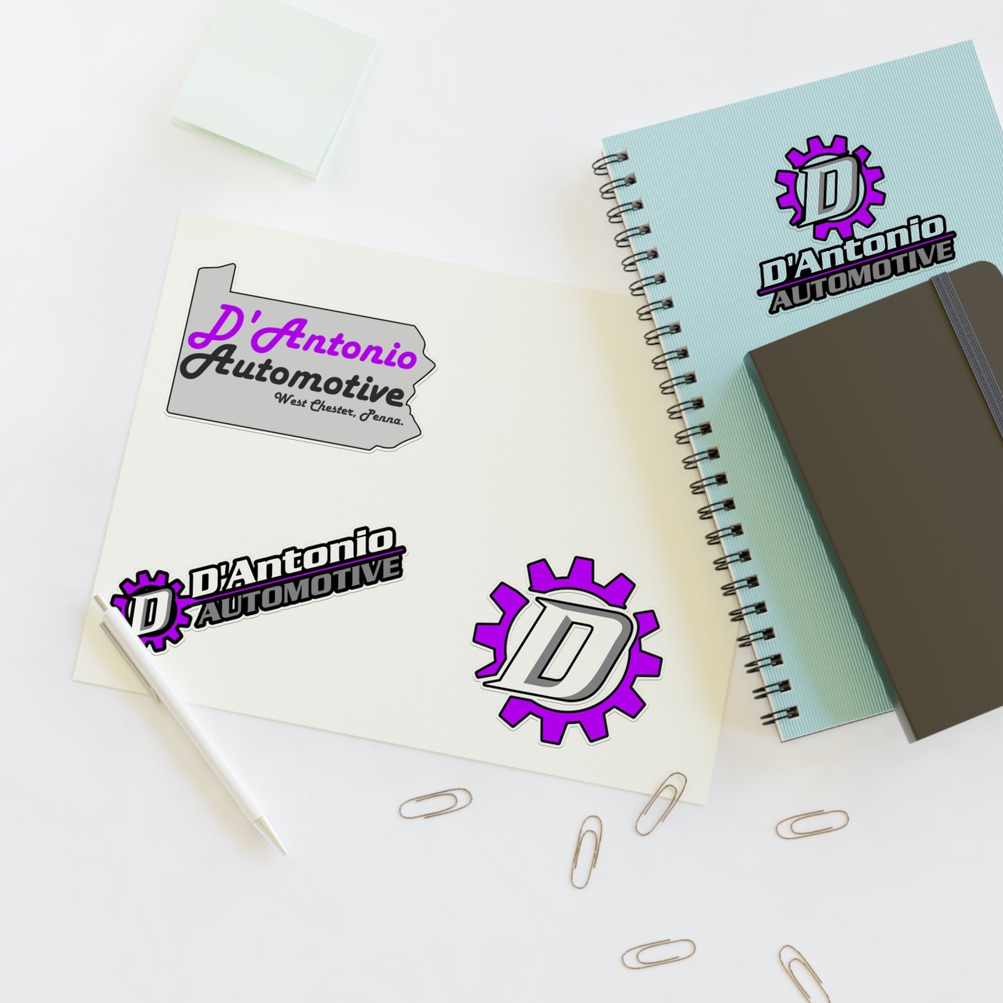 D'Antonio Auto Vinyl Sticker Sheets