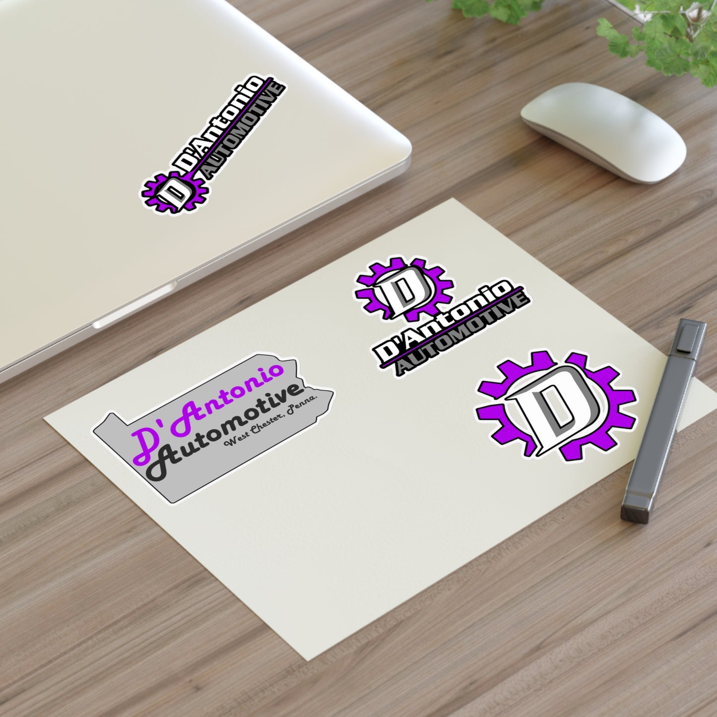 D'Antonio Auto Vinyl Sticker Sheets