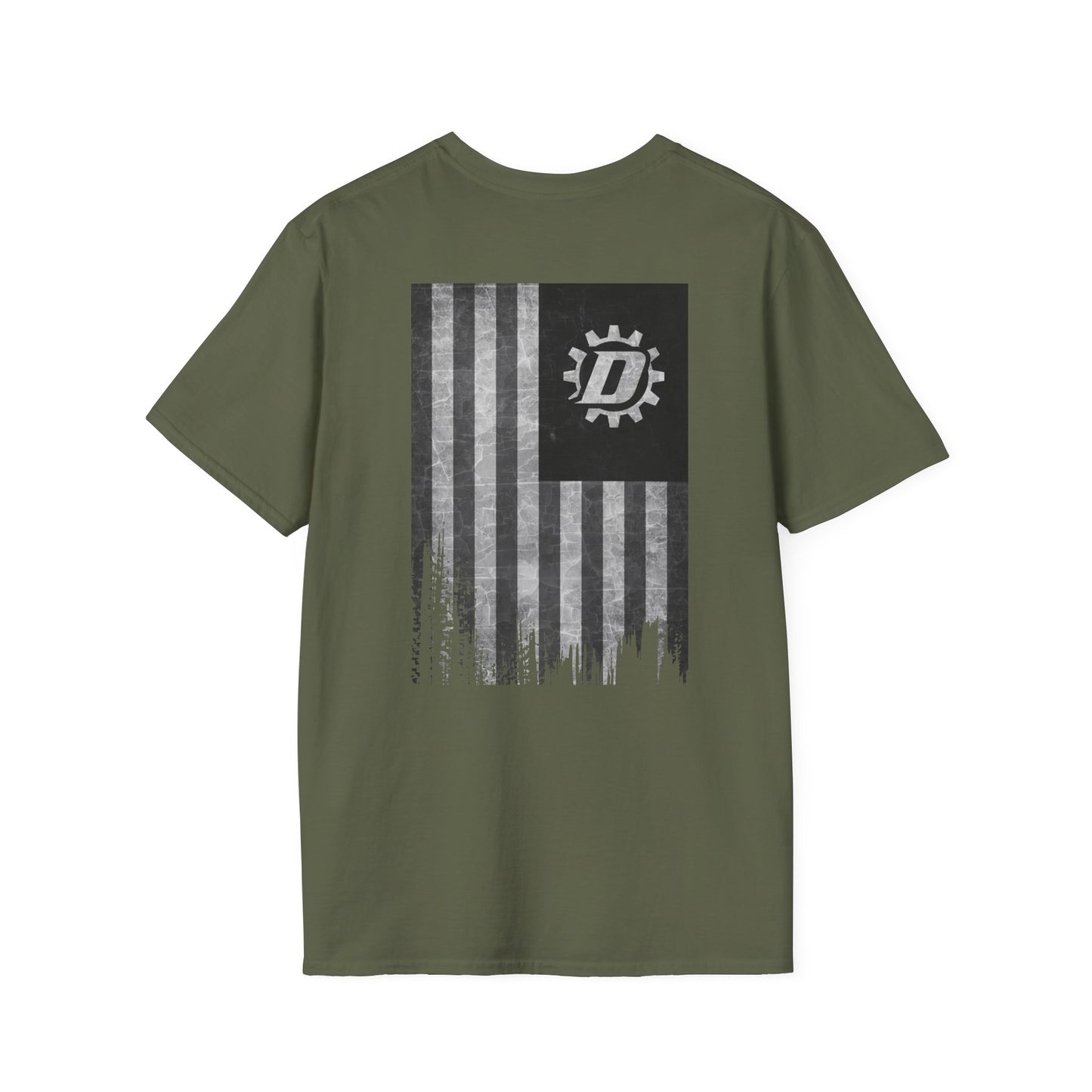 Distressed Flag Gear T-Shirt