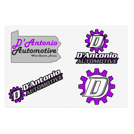 D'Antonio Auto Vinyl Sticker Sheets