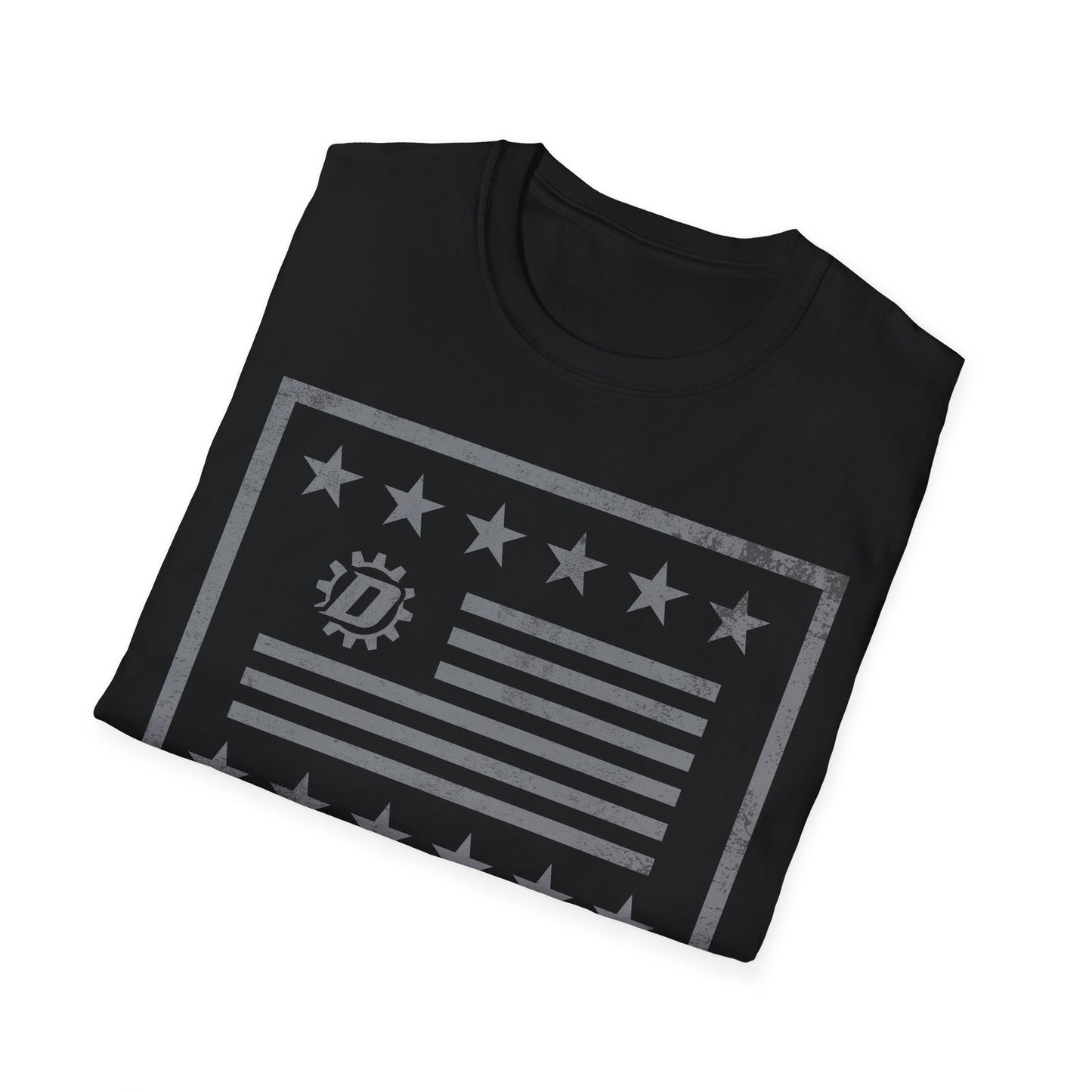 Gear Logo Flag Unisex Softstyle T-Shirt