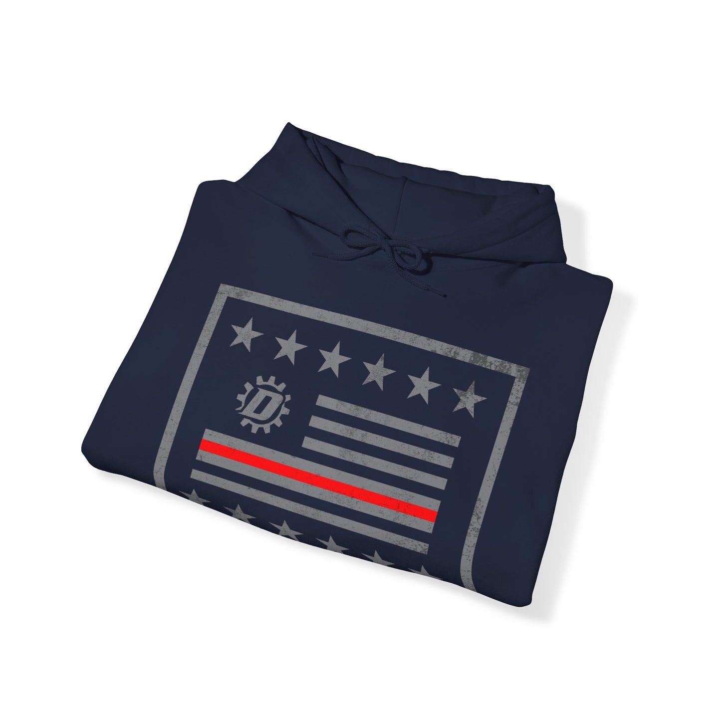 Thin Red Line Flag Unisex Heavy Blend™ Hooded Sweatshirt