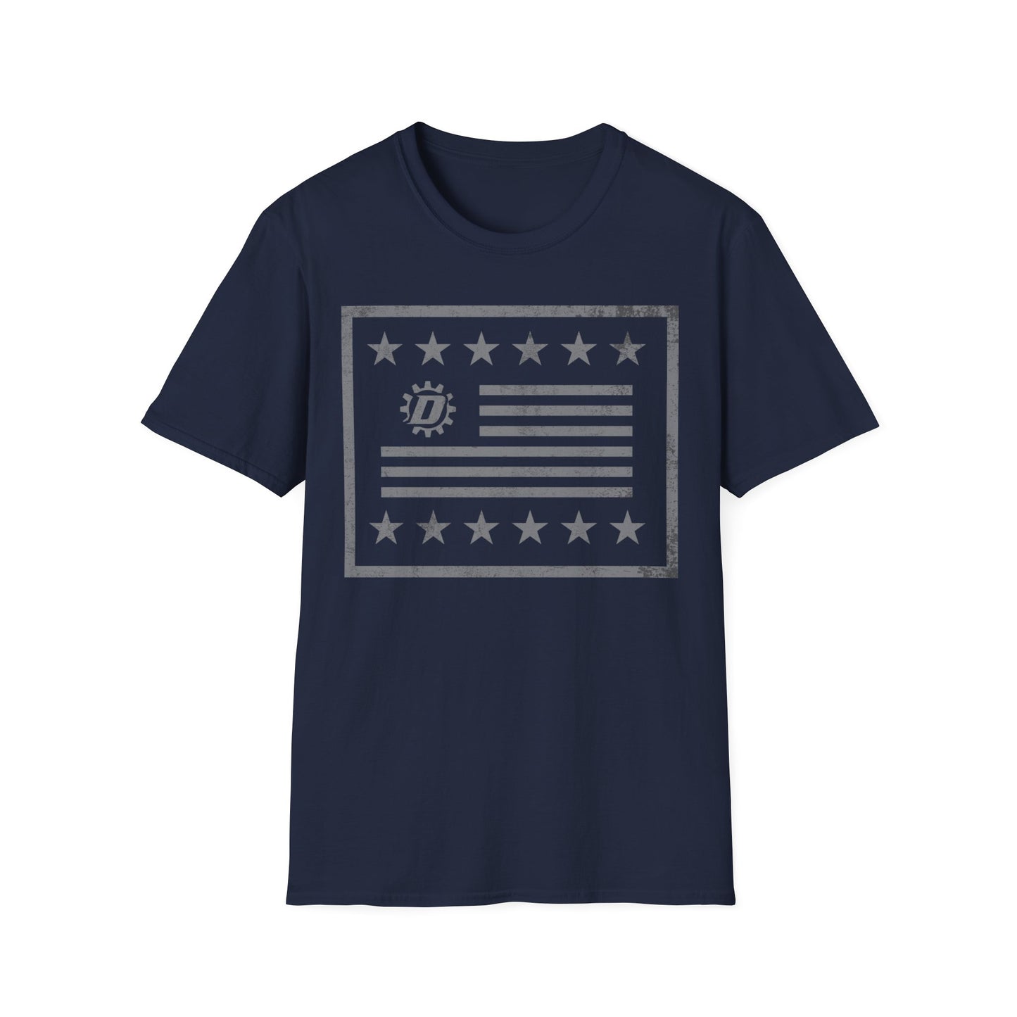 Gear Logo Flag Unisex Softstyle T-Shirt