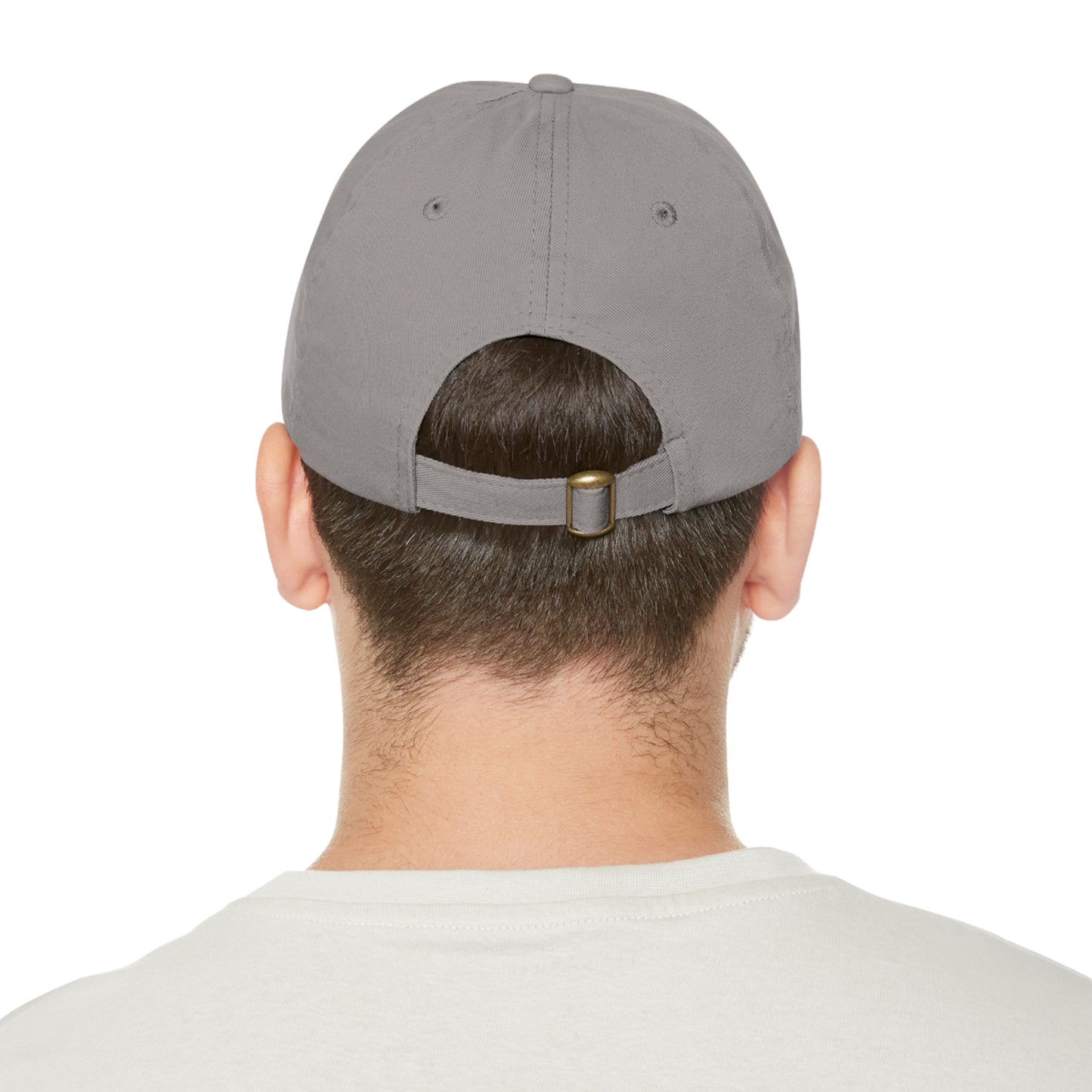 Leather Patch  — Purple Gear “D” Logo Cap